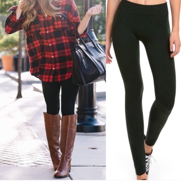 WILA Pants - Black Fleece Lined Soft Leggings